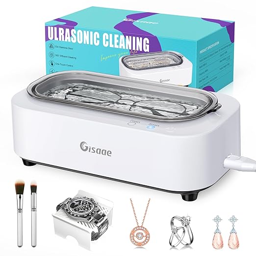 Jewelry Cleaner, 48kHz Professional Ring Cleaner